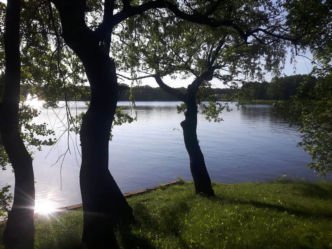 pokój nad jeziorem